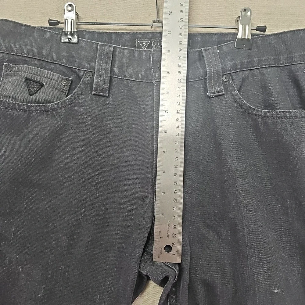 Guess‎ Los Angeles Desmond Relaxed Fit Jeans Mens 33x32 Faded Black M2301220T40